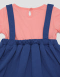 Pipiniko Short Sleeve Midi Dress Overall Bear Sailor