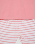 Pipiniko Top-Bottom Set Knit Stripe Flower