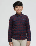 Cardinal Kids Boy Kemeja Print Cubes