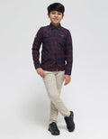 Cardinal Kids Boy Kemeja Print Cubes