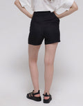 Details Short Pants Linen Look