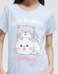 Aero Cat Best Friend Girls T-Shirt