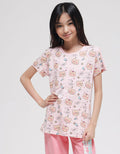 Aero Bear Love Bubble Girls T-shirt