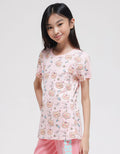 Aero Bear Love Bubble Girls T-shirt