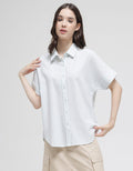 Connexion Short Sleeve Shirt Gingham Seersucker Check
