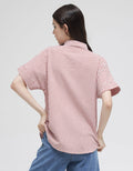Connexion Short Sleeve Shirt Gingham Seersucker Check