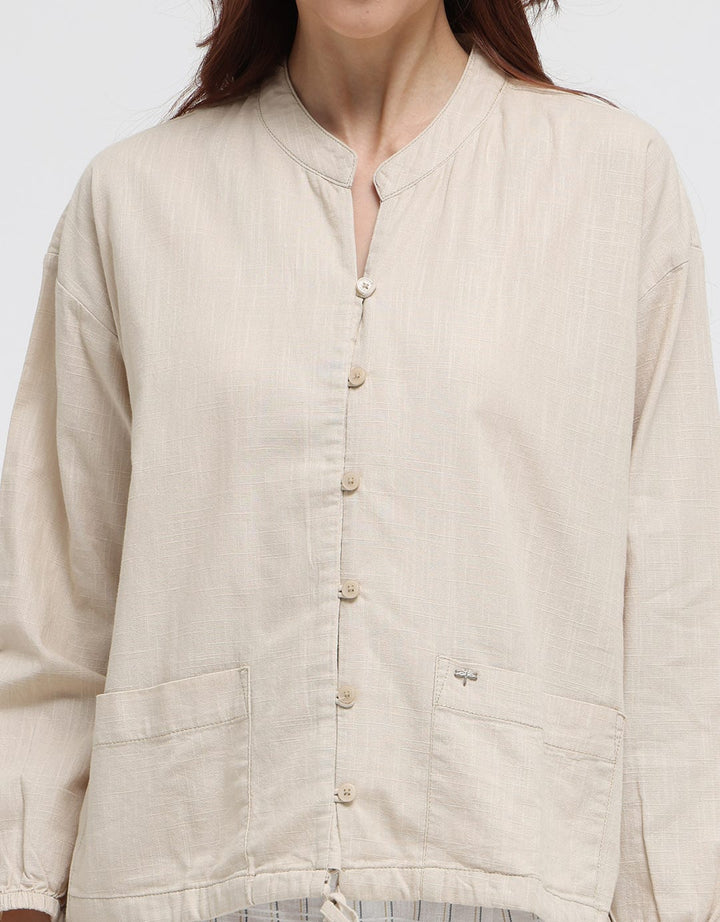 Triset Casual Shanghai Drawstring Blouse Women