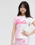 Barbie Short Sleeve T-Shirt Barbie Color Block