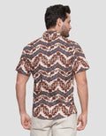 Arjuna Weda Hem Slim Fit Rangrang Kemeja Batik Pria