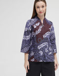 Arjuna Weda Women's Parang Batik Blouse