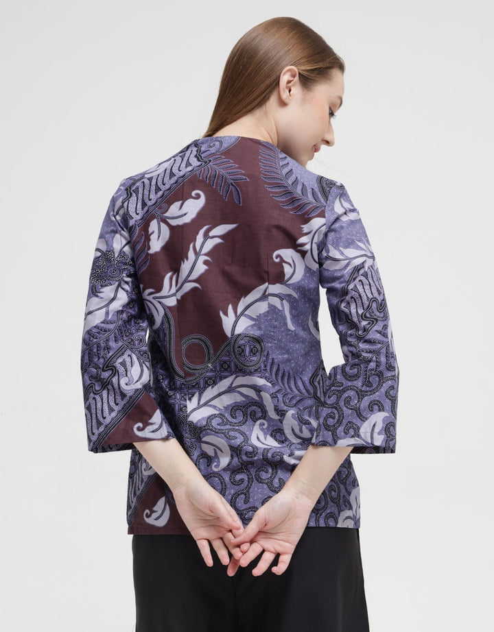 Arjuna Weda Women's Parang Batik Blouse