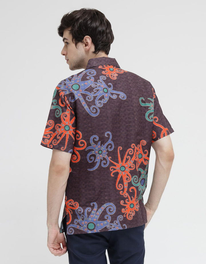 Arjuna Weda Hem Batik Cumik Warna