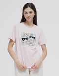 Nevada Wow Smile Anime Kaos Wanita