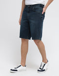 Cole Denim Pendek Solid With Grinding Grind
