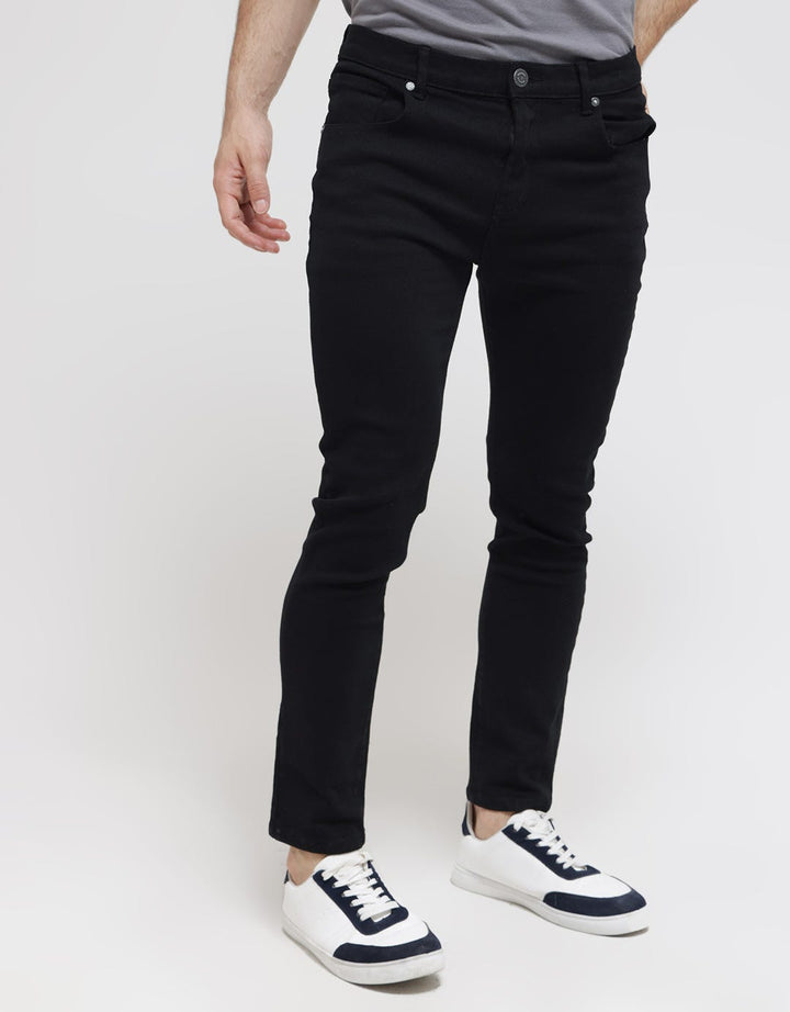Cole Denim Long Pants Plain Solid Slim Sunblast