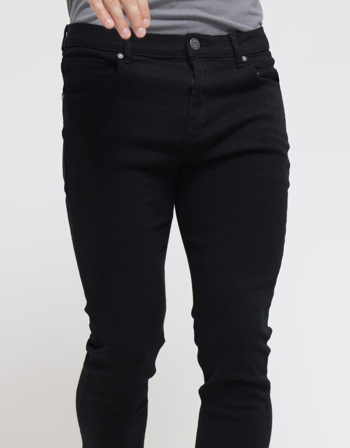 Cole Denim Long Pants Plain Solid Slim Sunblast