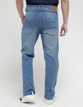 Cole Denim Long Pants Simple Look Regular Whisker Spray And Tagging