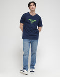 Cole Denim Long Pants Simple Look Regular Whisker Spray And Tagging