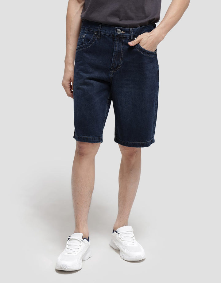 Cole Denim Pendek Solid With Grinding Grind