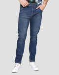 Cole Denim Long Pants Simple Whisker And Spray Sunblast