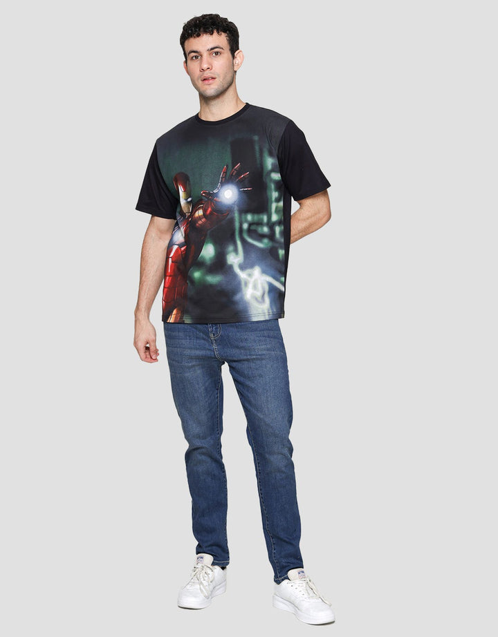 Cole Denim Long Pants Simple Whisker And Spray Sunblast