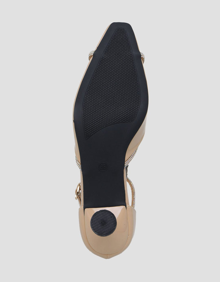 Peter Keiza Heels Cross Strap Beads