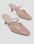 Peter Keiza Open Back Heels Strap With Studded