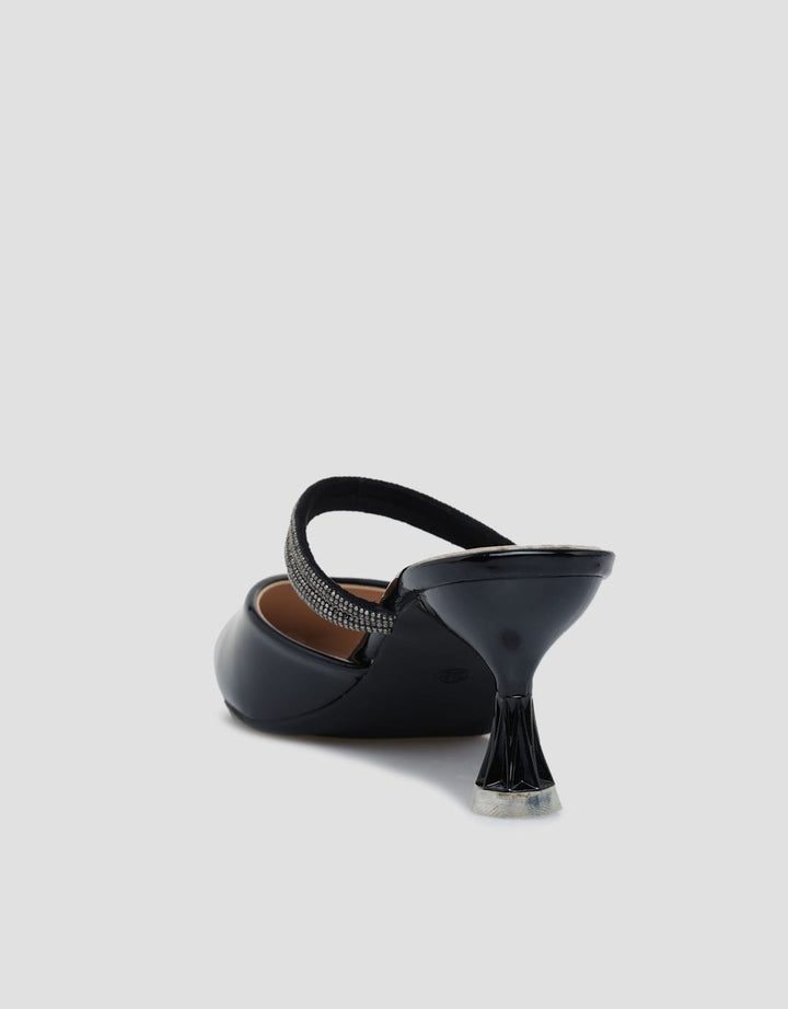 Peter Keiza Open Back Heels Strap With Studded