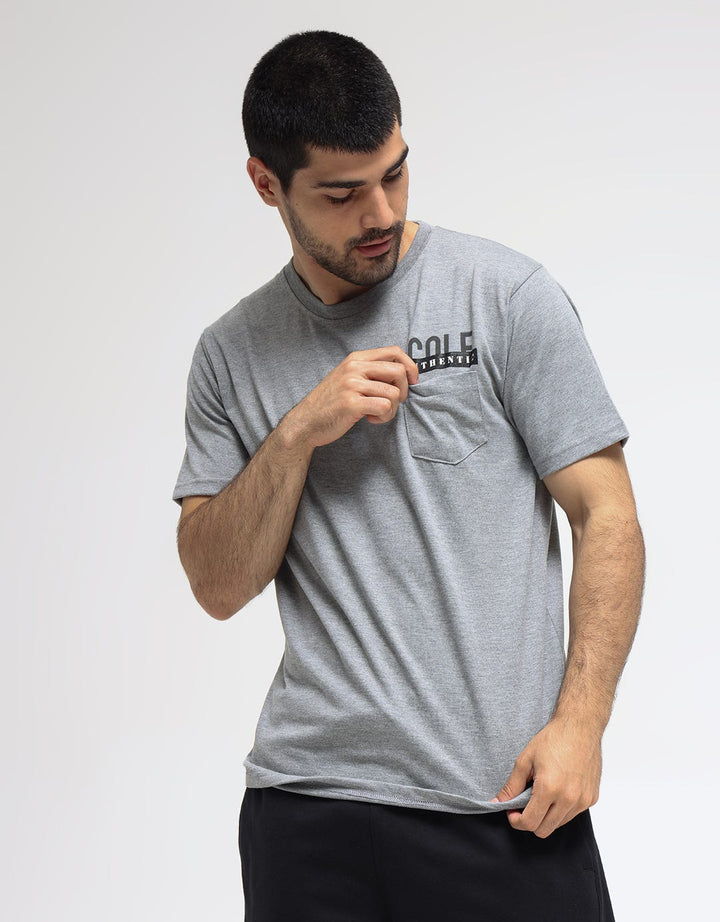 Cole Pocket Word Print Men's T-Shirt