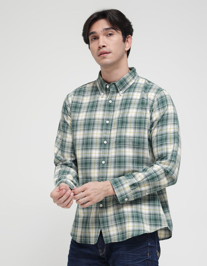 Cole Long Sleeve Shirt Check E2