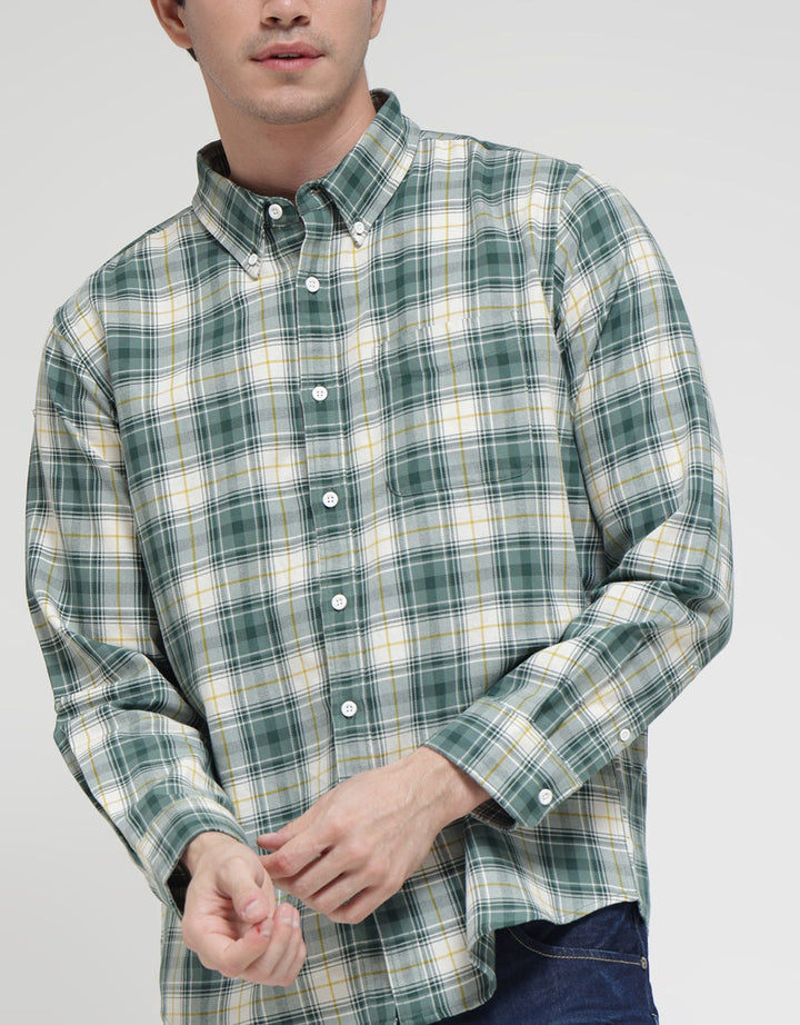 Cole Long Sleeve Shirt Check E2