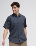Cole Short Sleeve Shirt Aop Line Dots