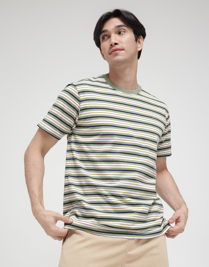 Cole Small Stripe Men's Casual T-Shirt