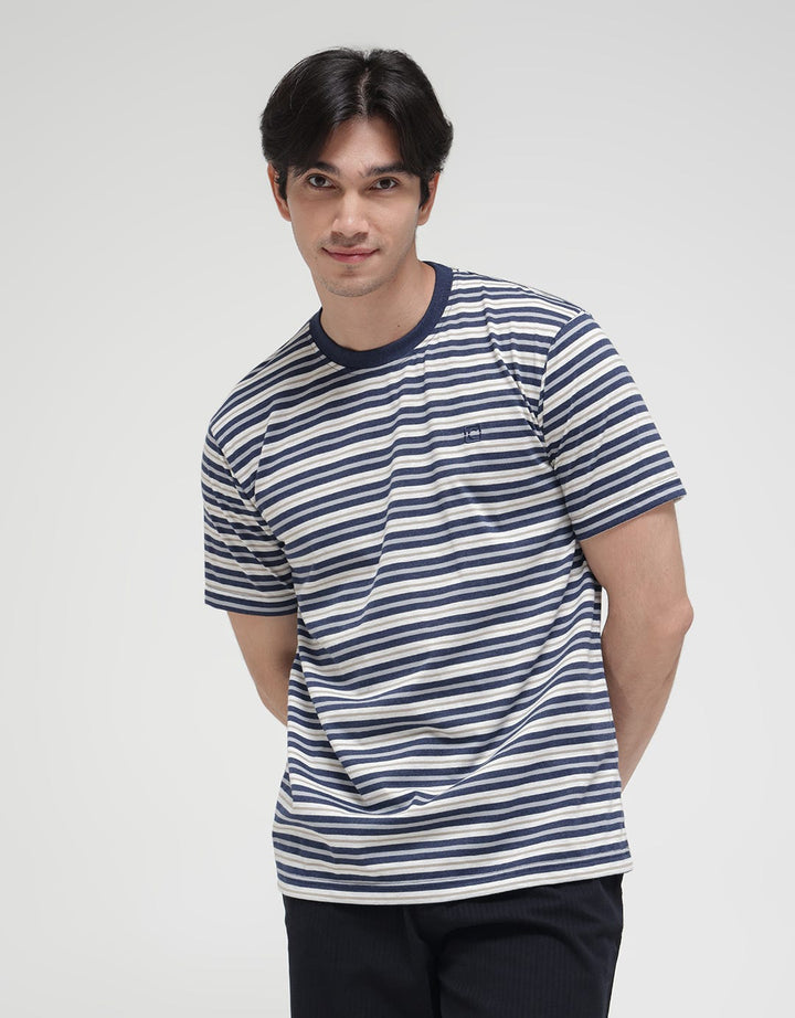 Cole Small Stripe Men's Casual T-Shirt