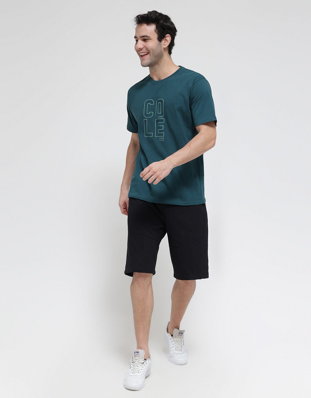 Cole Casual Logo Print Men's T-Shirt
