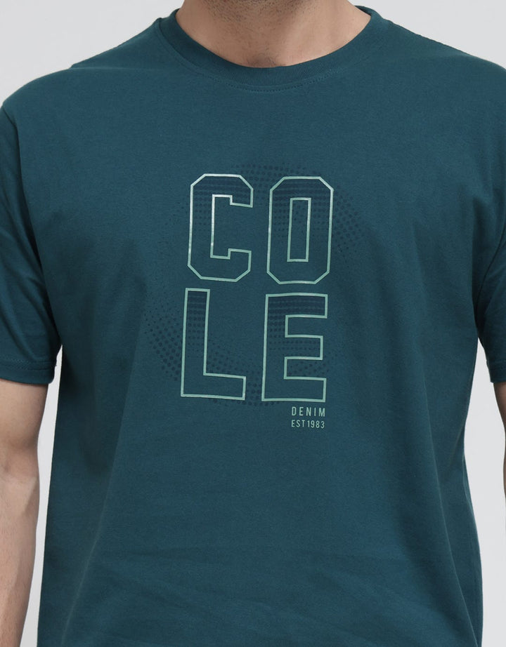 Cole Casual Logo Print Men's T-Shirt