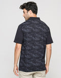 Cole AOP Camo Print Polo Shirt Pria