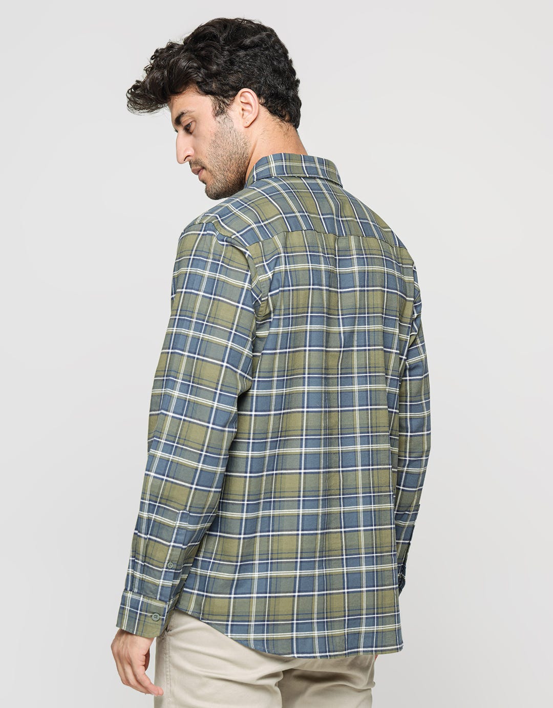 Cole Long Sleeve Shirt Check N5