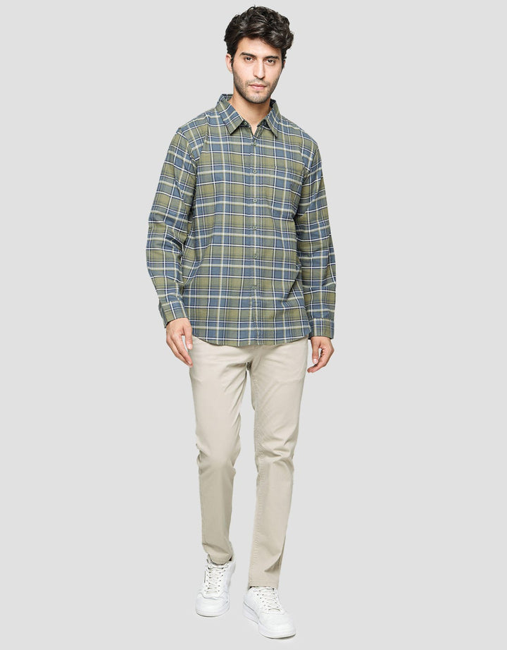Cole Long Sleeve Shirt Check N5