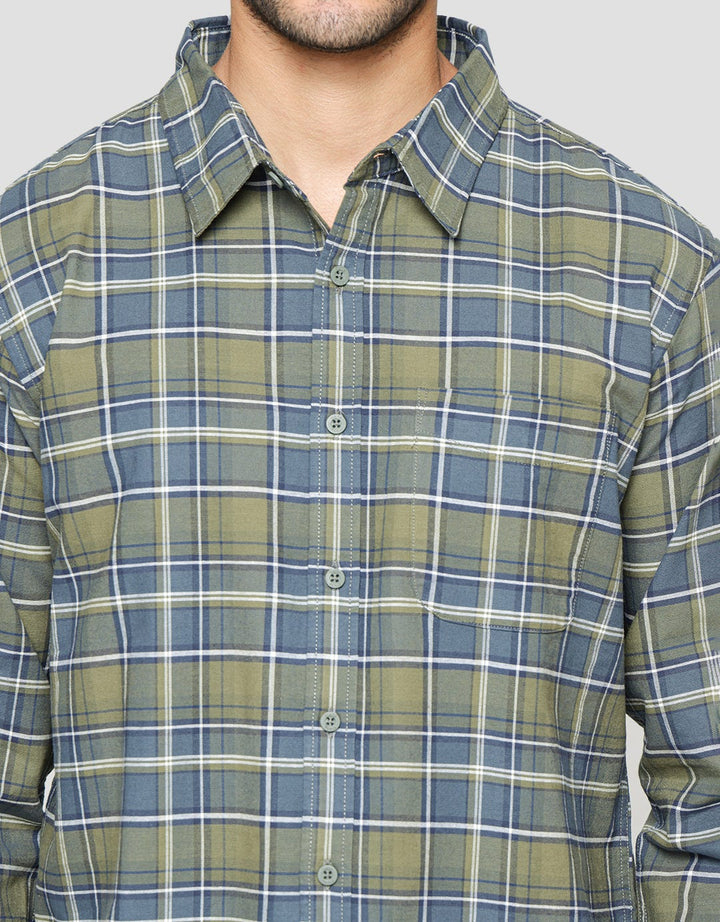 Cole Long Sleeve Shirt Check N5