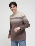 Cole Interlock Stripe Sweater Pria
