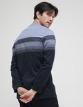 Cole Interlock Stripe Sweater Pria