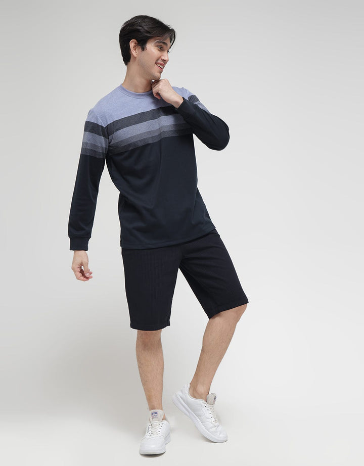 Cole Interlock Stripe Sweater Pria