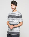 Cole Stripes Pocket Kaos Casual Pria