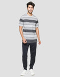 Cole Stripes Pocket Kaos Casual Pria