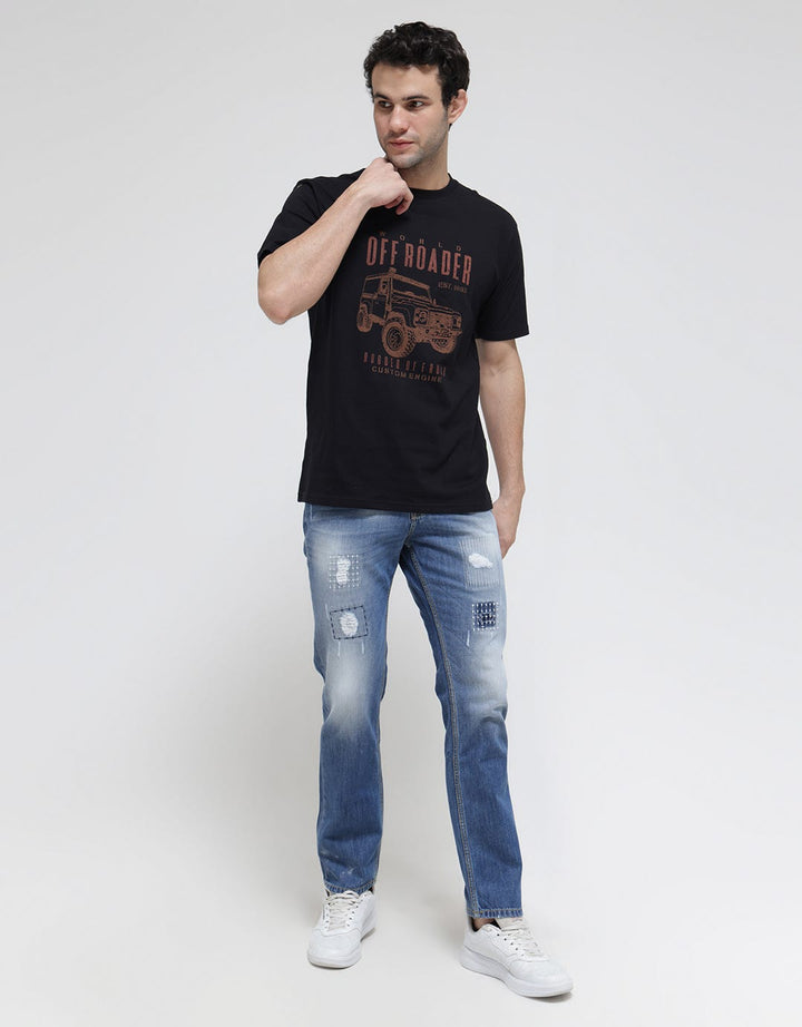 Cole Jeep Off Roader Kaos Casual Pria