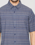 Cole Short Sleeve Shirt Stripe Mix Color