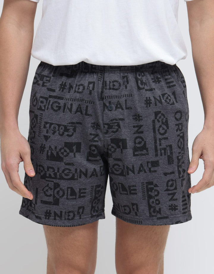 Cole Boxer Knit Font Art