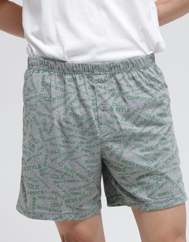 Cole Boxer Knit Words Art