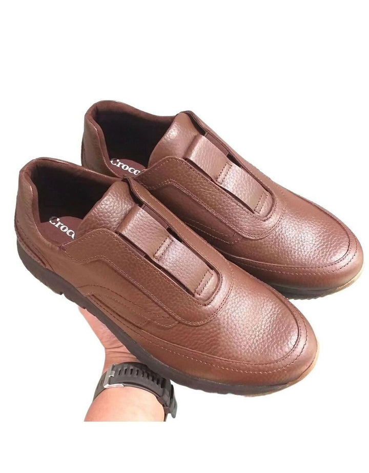 Crocodile Sepatu Slip On Klasik Pria